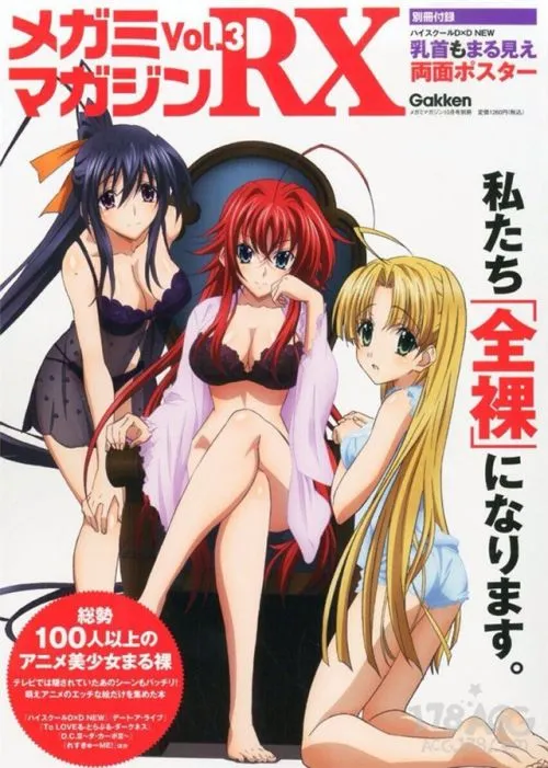 100名动漫美少女全果?工口杂志《女神RX》销量登日亚首位!