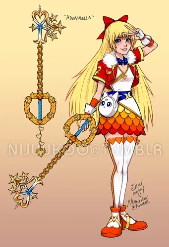 《王国之心》x《美少女战士》跨界合作拥有哪些可能性?来看看国外粉丝的创作吧!