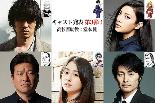 红樱篇再临？2017年真人电影版《银魂》发表「鬼兵队×刀锻冶兄妹」共6人演员阵容！-绝对领域