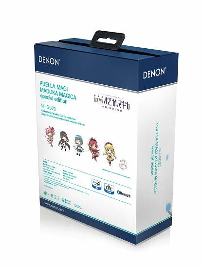 著名耳机品牌「DENON」发表《魔法少女小圆 新编~叛逆的物语~》联名款商品,即日起展开预购活动!