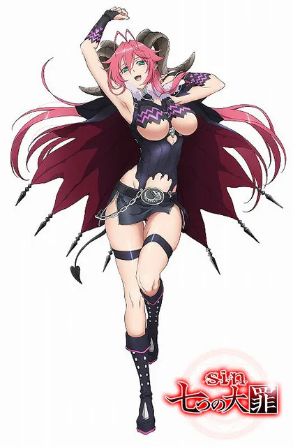 「たかはし智秋×小仓唯」食色性也、电视动画《sin 七大罪》发表第3批巨乳翘臀魔王情报!