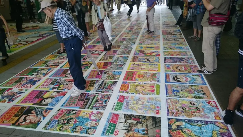 向经典致敬 为完结喝彩-龟有站特别广告布置迎接「乌龙派出所」最终回与最终卷