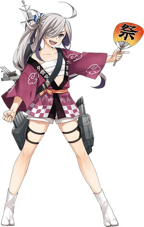 夕云 舰娘维护完毕 更新秋季浴衣立绘新任务