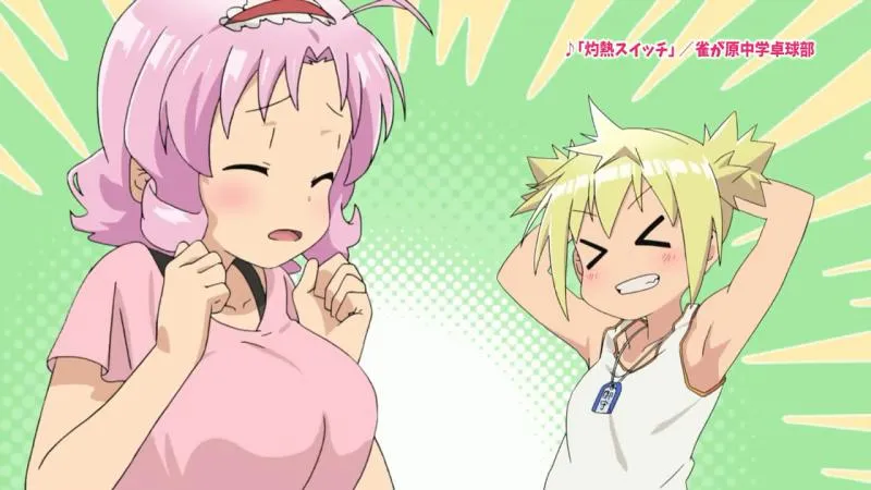 十月新番「灼热的乒乓球娘」PV正式公布