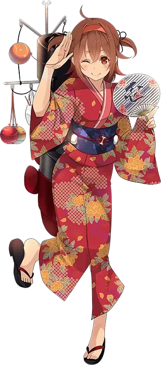 白露 舰娘维护完毕 更新秋季浴衣立绘新任务