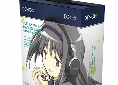 著名耳机品牌「DENON」发表《魔法少女小圆 新编~叛逆的物语~》联名款商品，即日起展开预购活动！-绝对领域