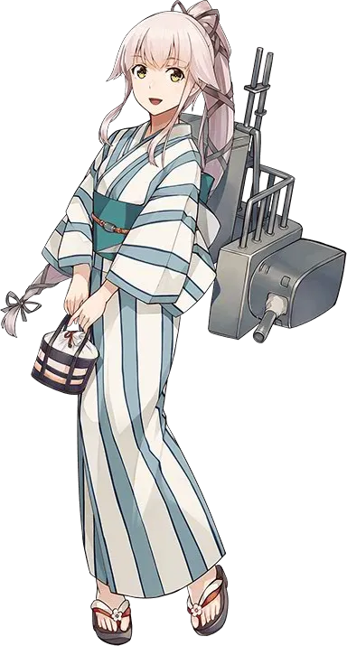 由良 舰娘维护完毕 更新秋季浴衣立绘新任务