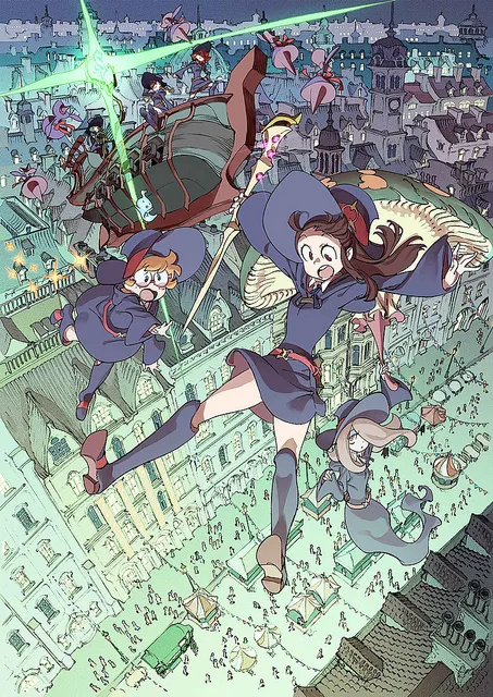 奇幻原创动画《小魔女学园》将有TV版了!2017年1月份开播,主要声优阵容与剧场版相同!