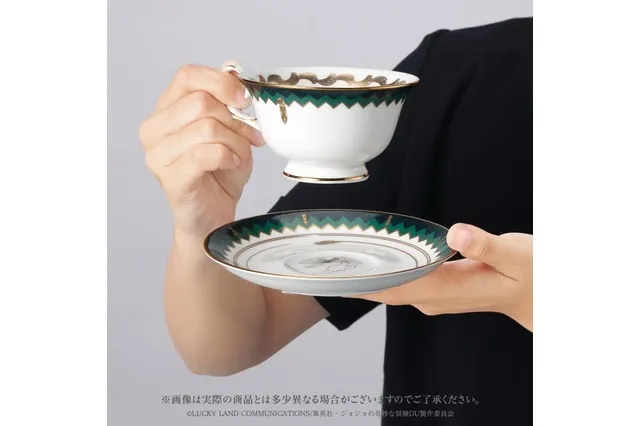 「JoJo的奇妙冒険×Noritake」岸边露伴印象茶杯登场!总觉得用这个来喝红茶会发生奇妙的事...