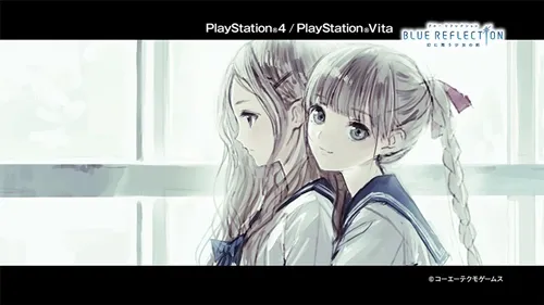 人气绘师岸田梅尔担任人设,《BLUE REFLECTION 幻舞少女之剑》概念形象宣传影片现正公开!