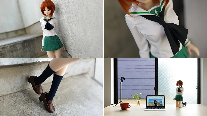 日本著名DOLL品牌「SMART DOLL」确定与《少女与战车》合作,将在10月23日推出「西住美穗」可动式DOLL!