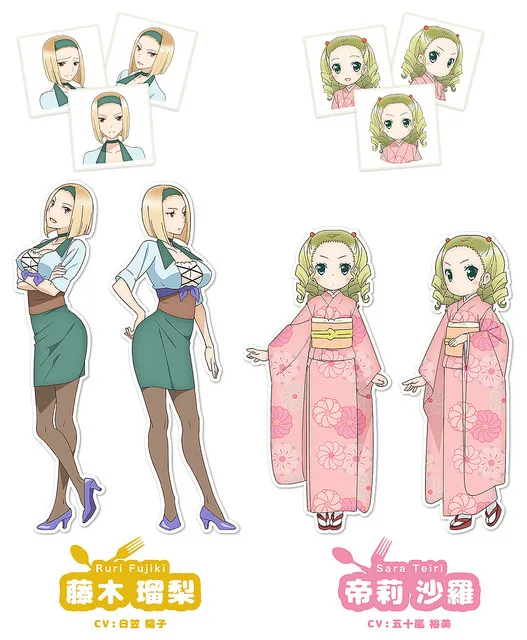 「千本木彩花×五十岚裕美」义式日式甜蜜组合、电视动画《舌尖上的义大利》将在2017年1月放送!