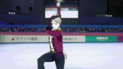 以滑冰为主题的动画《YURI!!! on ICE》开播后立即引发热论!这作画实在是好到吓人(抖)