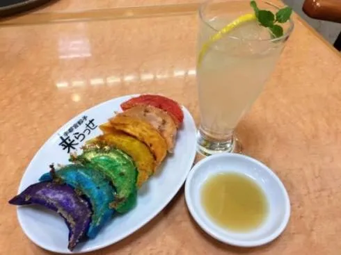 七彩颜色的煎饺你吃得下吗?「KING OF PRISM by Pretty Rhytm PREMIUM SHOP」等你来挑战w
