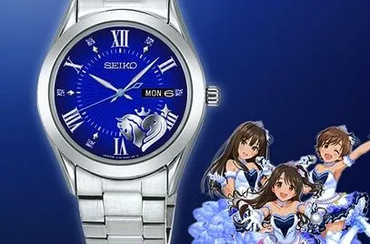 《偶像大师 灰姑娘女孩》宣布与SEIKO合作推出联名表款，预期在2017年3月份上市！-绝对领域