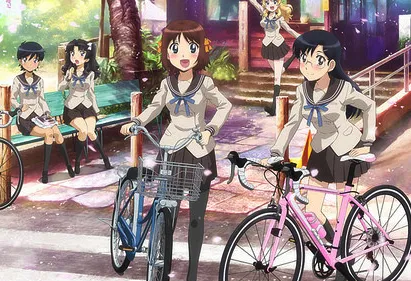 从同人志诞生、自行车漫画《南镰仓高校女子自転车部》将在2017年1月放送电视动画版！-绝对领域