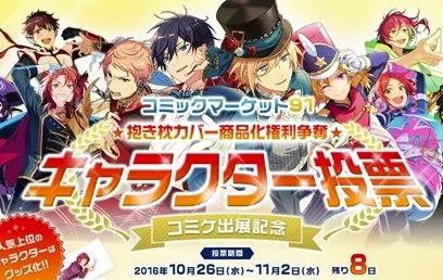 《Ensemble Stars》抱枕商品化总选举又来惹！各位P们准备好神圣的一票用力的投下去吧★-绝对领域