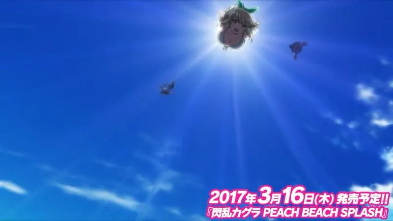 天将正义 抖奶射击-「闪乱神乐Peach Beach Splash」游戏片头动画