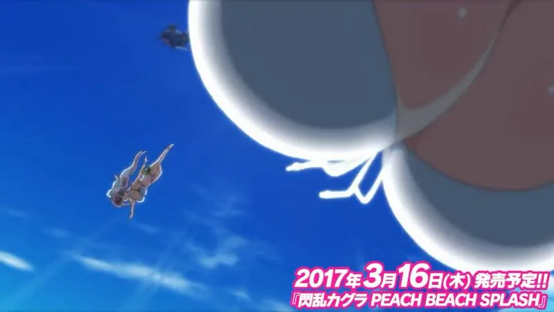 天将正义 抖奶射击-「闪乱神乐Peach Beach Splash」游戏片头动画