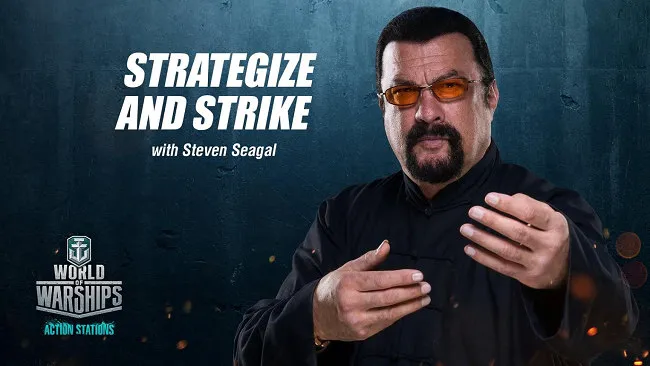 动作英雄Steven Seagal将与你携手奋斗《战舰世界》-绝对领域