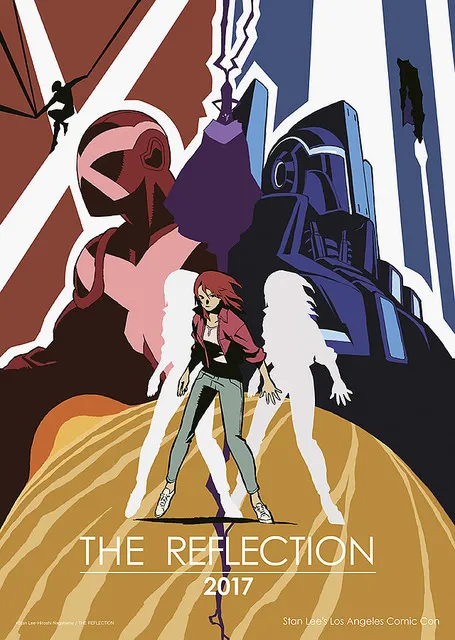 美日「Stan Lee×长濵博史」合作2017年超级英雄动画《THE REFLECTION》公开海报&预告片!