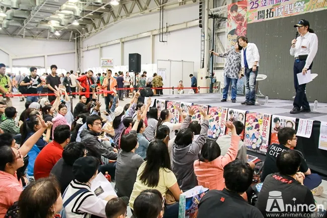 【现场直击】热血系声优桧山修之再次访台,「亚洲动漫创作展25x模型创作祭4」第二天特别报导!