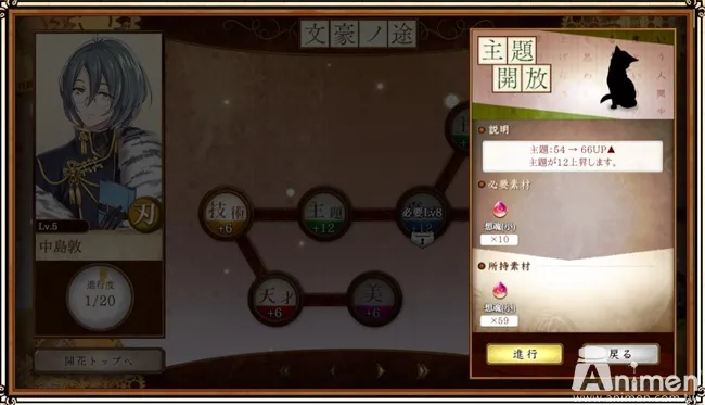 【玩给你看✨】文豪男士帅气登场!Animen小编为你揭开《文豪与炼金术士》的神秘面纱~