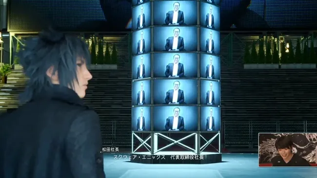 【终于发售啦☆】《FINAL FANTASY. XV》前夜祭特别版的最终BOSS居然是…自家社长w而且还全语音喔!