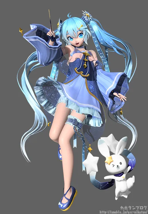 2017年雪初音公开❤雪初音Twinkle Snow Ver.