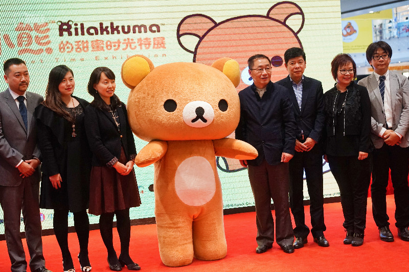 萌到融化-「轻松小熊的甜蜜时光特展」上海新世界大丸百货开幕