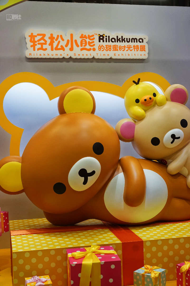 萌到融化-「轻松小熊的甜蜜时光特展」上海新世界大丸百货开幕