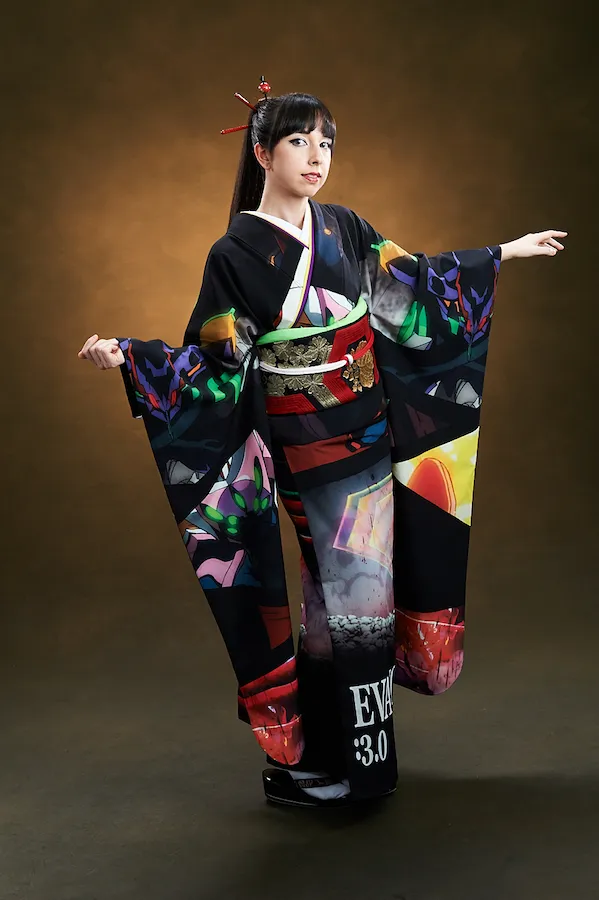「EVANGELION × Full Graphic Kimono」100套限定新世纪福音战士和服公开 「EVANGELION × Full Graphic Kimono」100套限定新世纪福音战士和服公开