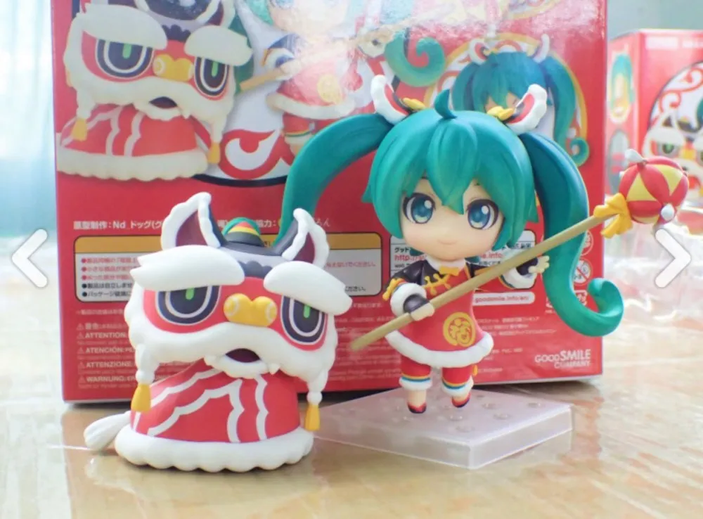 迎接农历新年-初音舞狮粘土人中国工厂发力生产中