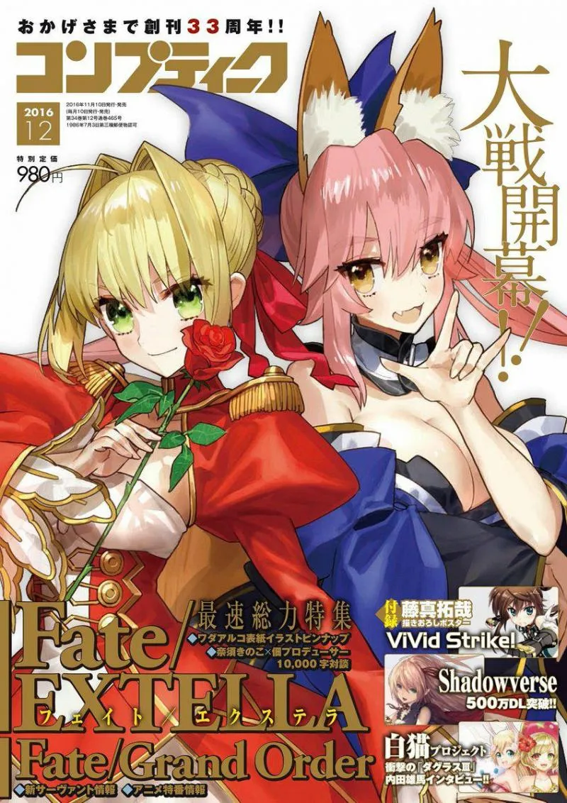 「Fate/Grand Order」电视动画确定 年末特别番播出