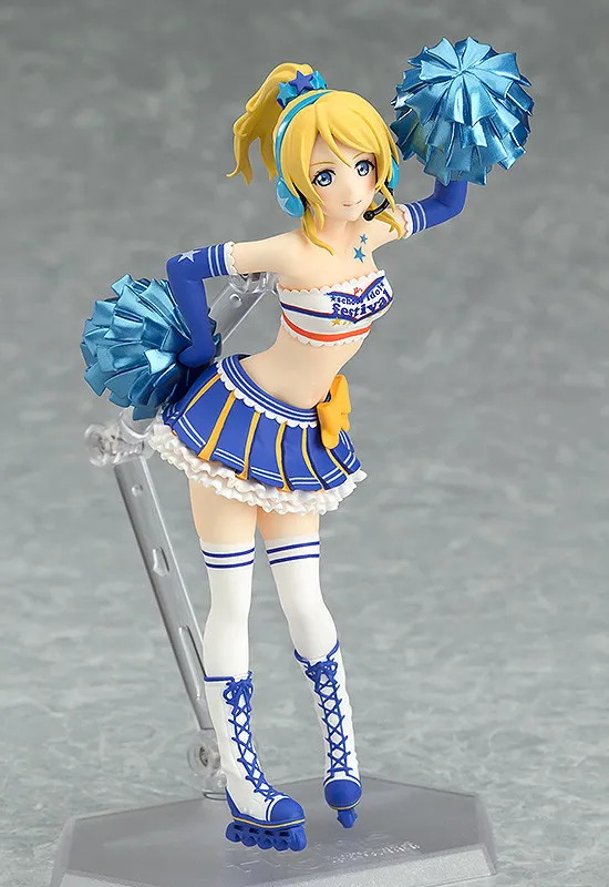 figFIX 绚濑绘里 拉拉队ver. 绚濑绘里南小鸟拉拉队小姐姐的元气应援 德国副舰长 洋气又认真 粘土人威廉明娜