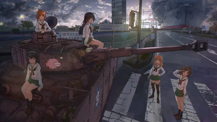 「少女与战车最终章」六章陆续上映 第一章2017年12月上映-绝对领域
