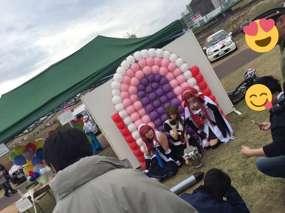 「足利姬玉痛车祭」车海一片 日本最大规模的痛车活动召开