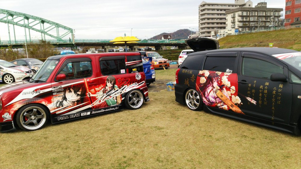 「足利姬玉痛车祭」车海一片 日本最大规模的痛车活动召开