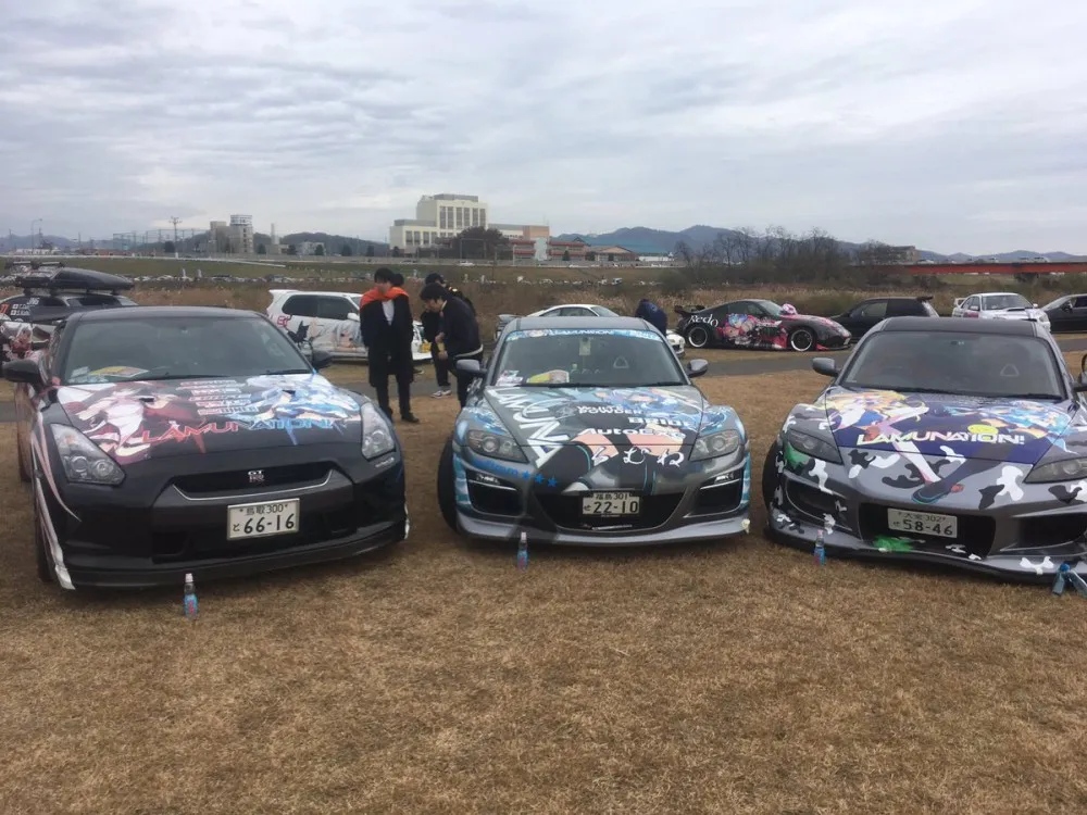 「足利姬玉痛车祭」车海一片 日本最大规模的痛车活动召开