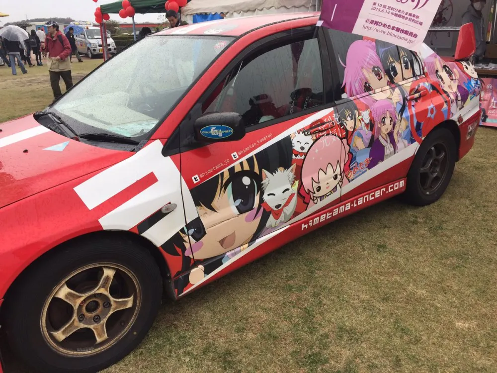 「足利姬玉痛车祭」车海一片 日本最大规模的痛车活动召开