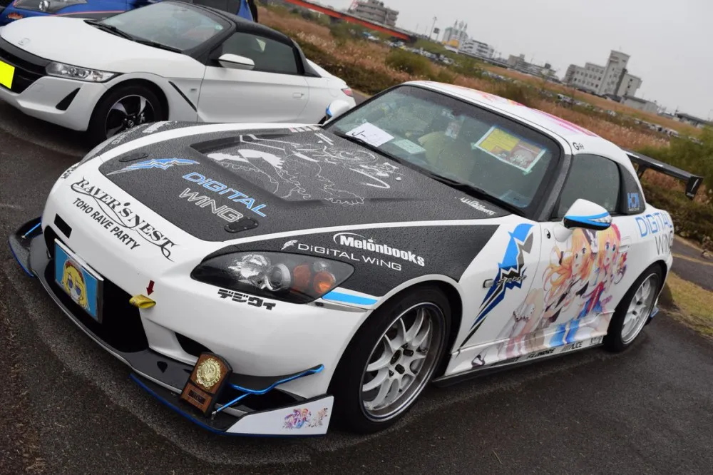 「足利姬玉痛车祭」车海一片 日本最大规模的痛车活动召开