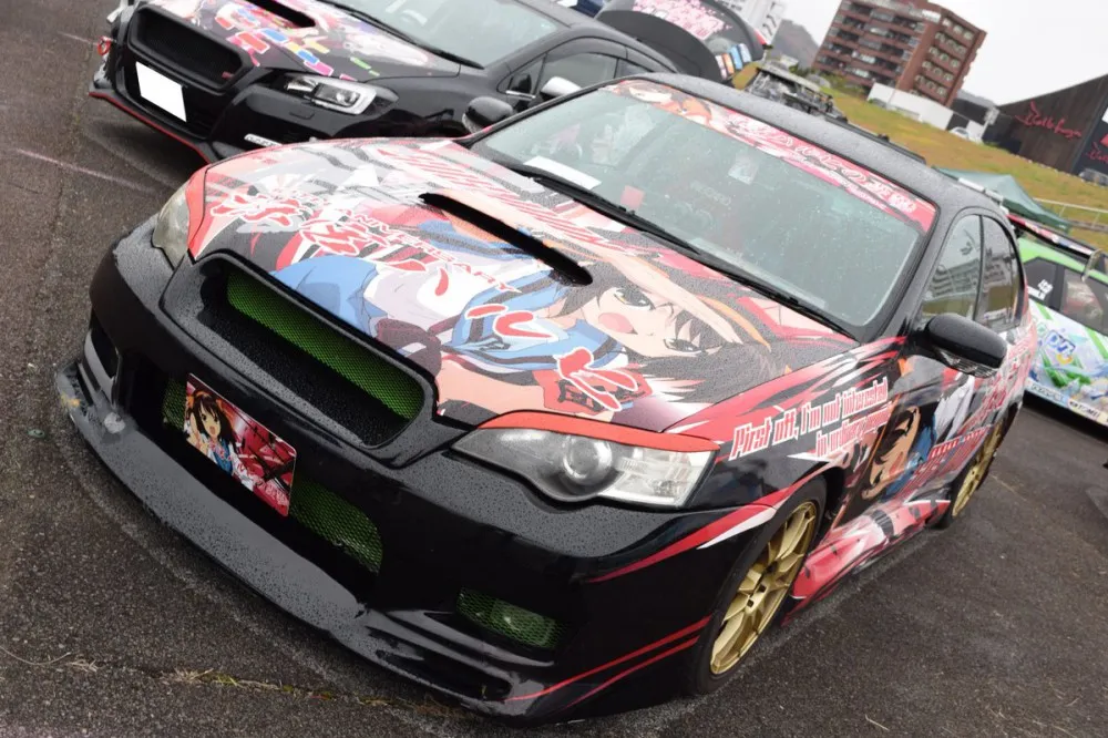 「足利姬玉痛车祭」车海一片 日本最大规模的痛车活动召开