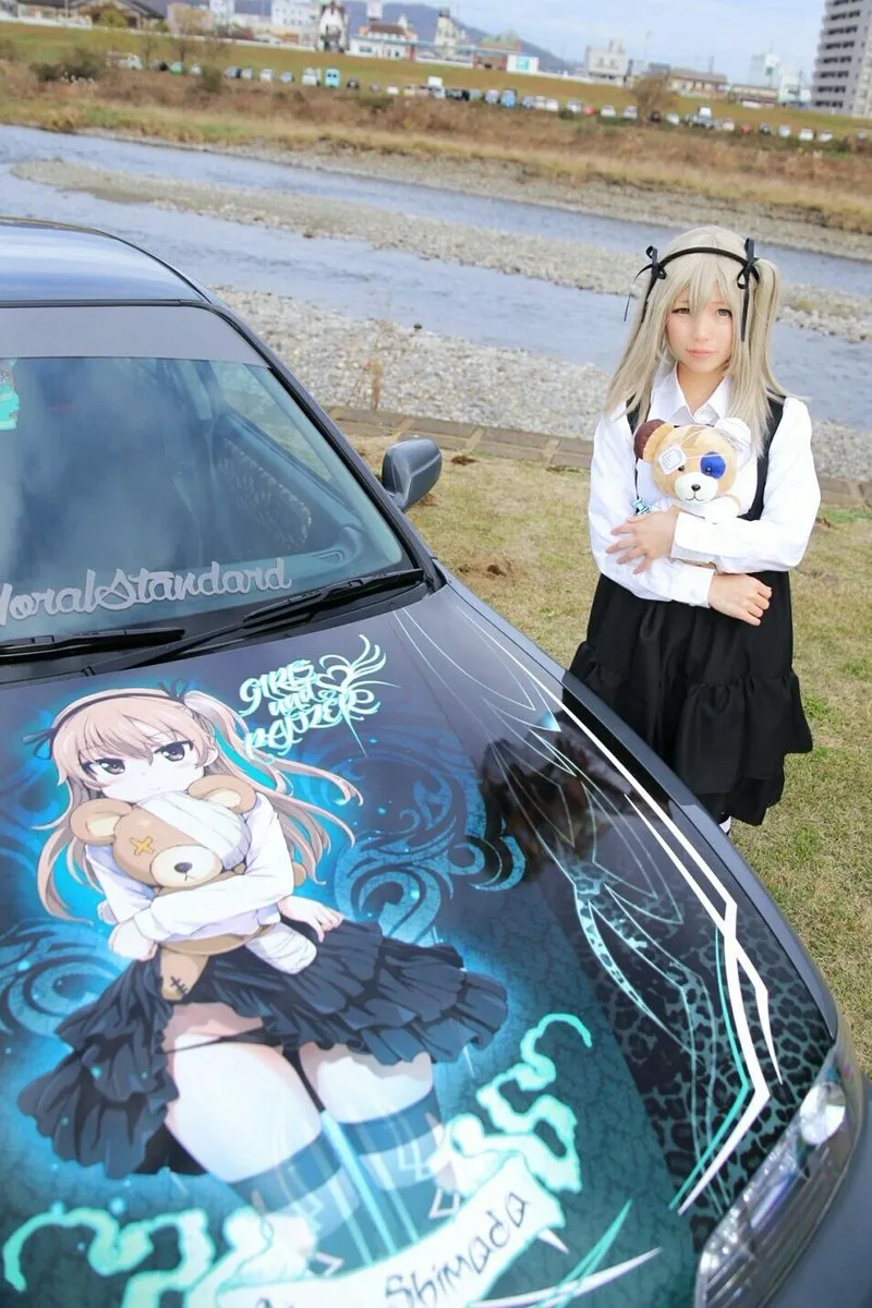 「足利姬玉痛车祭」车海一片 日本最大规模的痛车活动召开