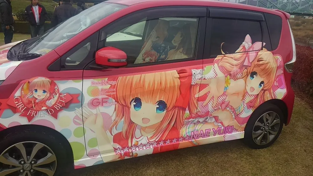 「足利姬玉痛车祭」车海一片 日本最大规模的痛车活动召开