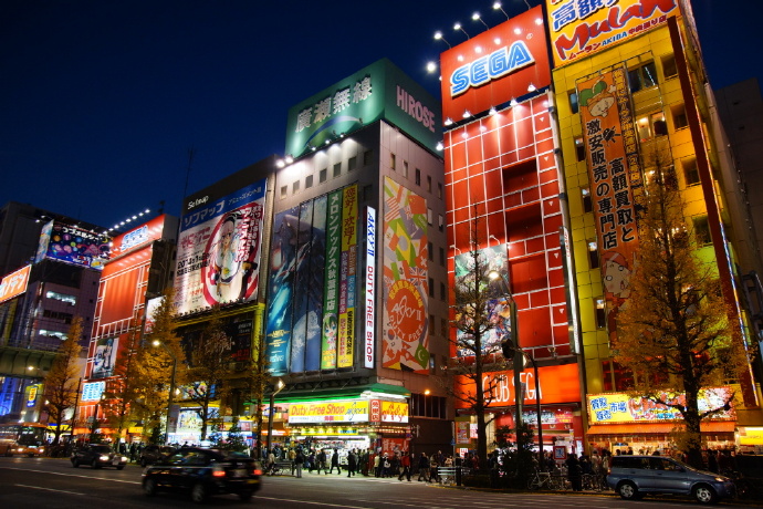 调查显示日30岁男性最想住在秋叶原 横滨男女都喜欢
