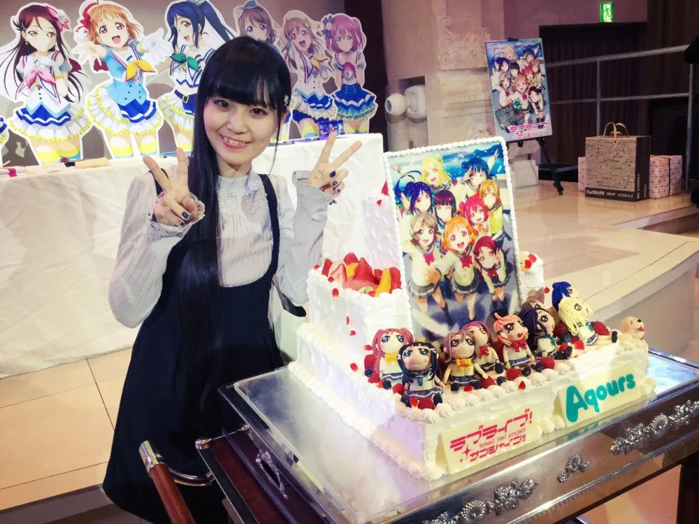 「Love Live！Sunshine！！」动画庆功宴 蛋糕醒目-绝对领域