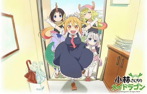 这只女仆龙哪有这么萌？京都动画《小林さんちのメイドラゴン》将在2017/1/11放送！-绝对领域