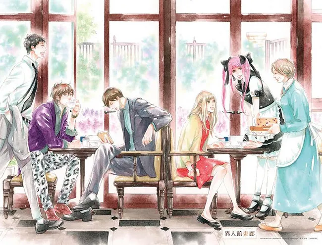 《伯爵与妖精》作者谷瑞惠最新作品! 日本书店店员强烈应援《异人馆画廊 : 失窃画作与解谜少女》