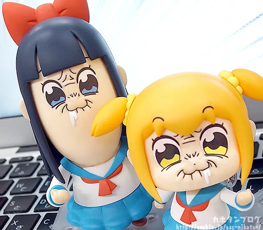 竖起你的中指来-粘土人 ポプ子&ピピ美–崩坏来袭!!