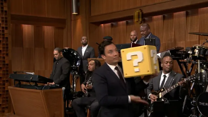 任天堂新主机Switch首次亮相电视节目 The Tonight Show 名嘴Jimmy兴奋把玩